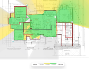 Improve wifi using heatmaps in Kelowna
