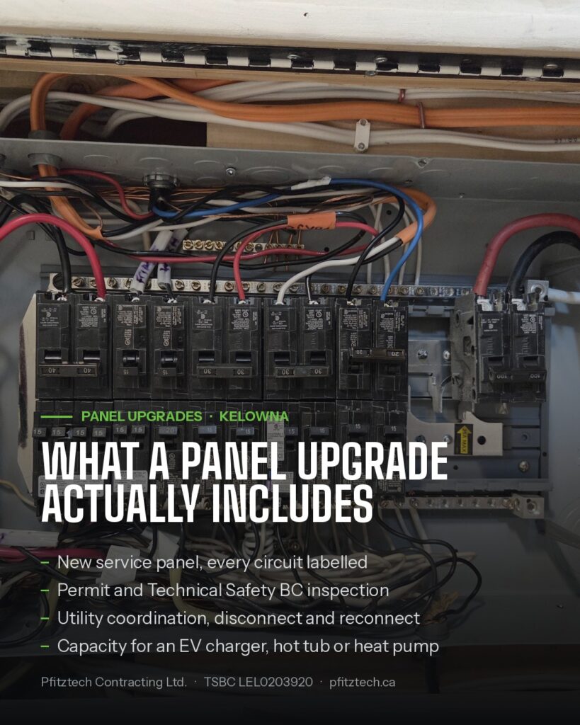 Electrical panel upgrade by Pfitztech